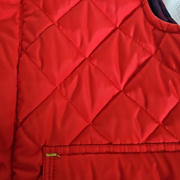 Ted Baker Kid's Zip-Up Puffy Vest 4 Years Red - Picture 13 of 16